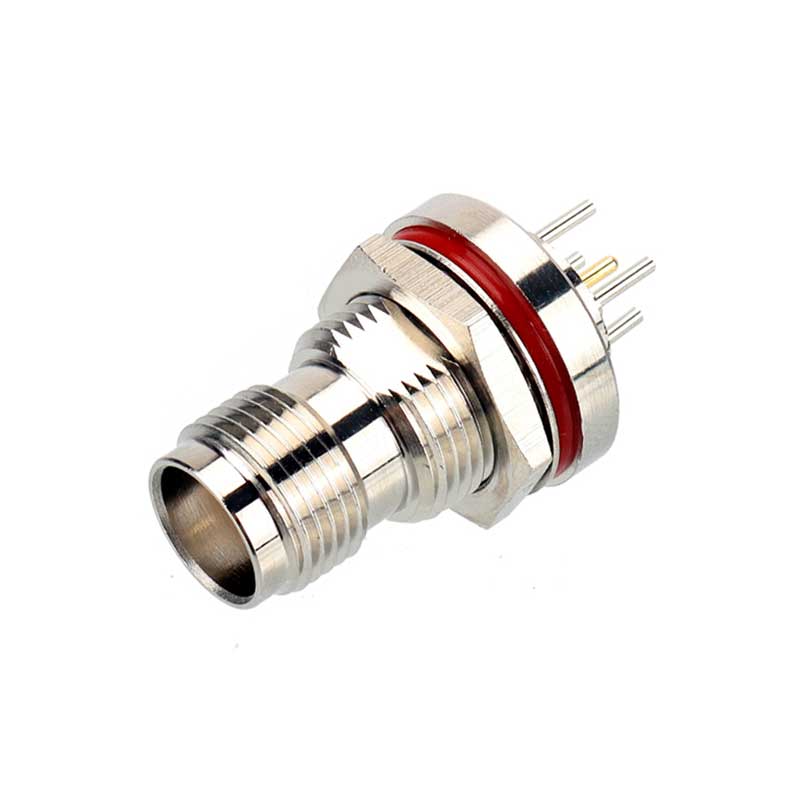 TNC-K Panel-Mount Straight 4-Pin Waterproof Socket‌