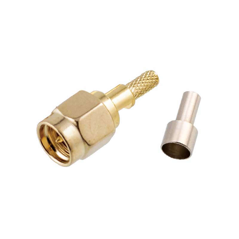 SMA Male Straight Connector (Slot)