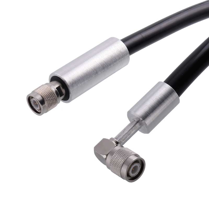 TNC-J-of-TNC-JW-RG58, 5M Coiled Cable