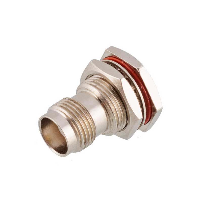 TNC-K to MCX-K Large Hex Rear-Mount Adapter