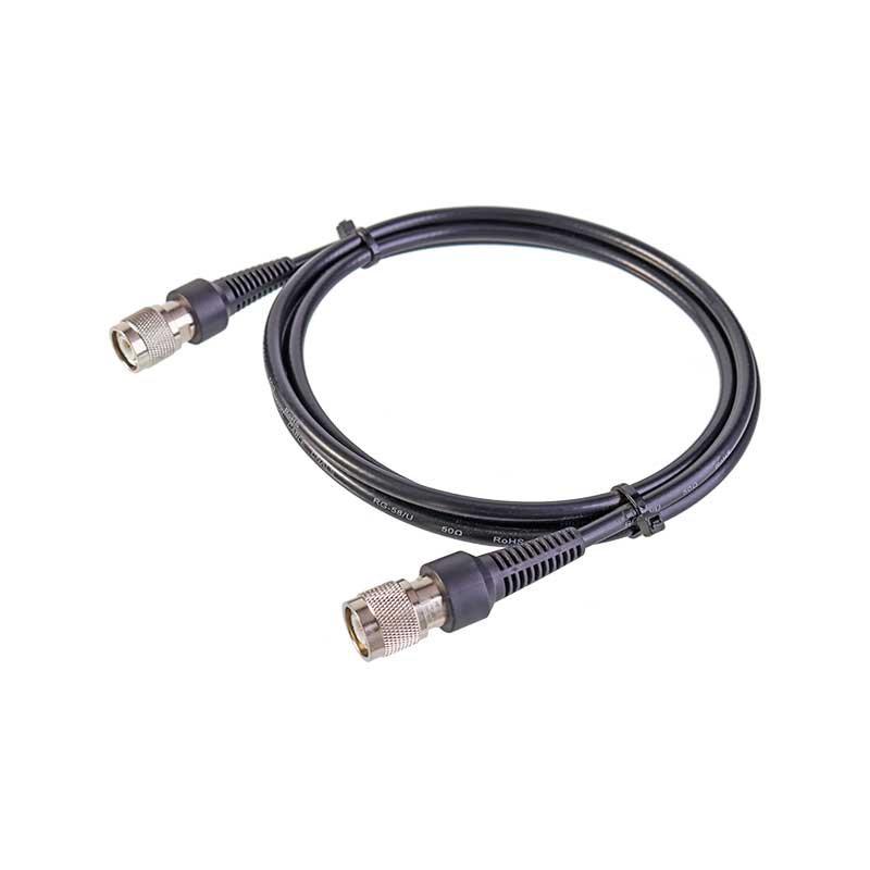 ‌TNC Male to TNC Male Straight Overmolded Cable Assembly, RG-58C/U 50Ω